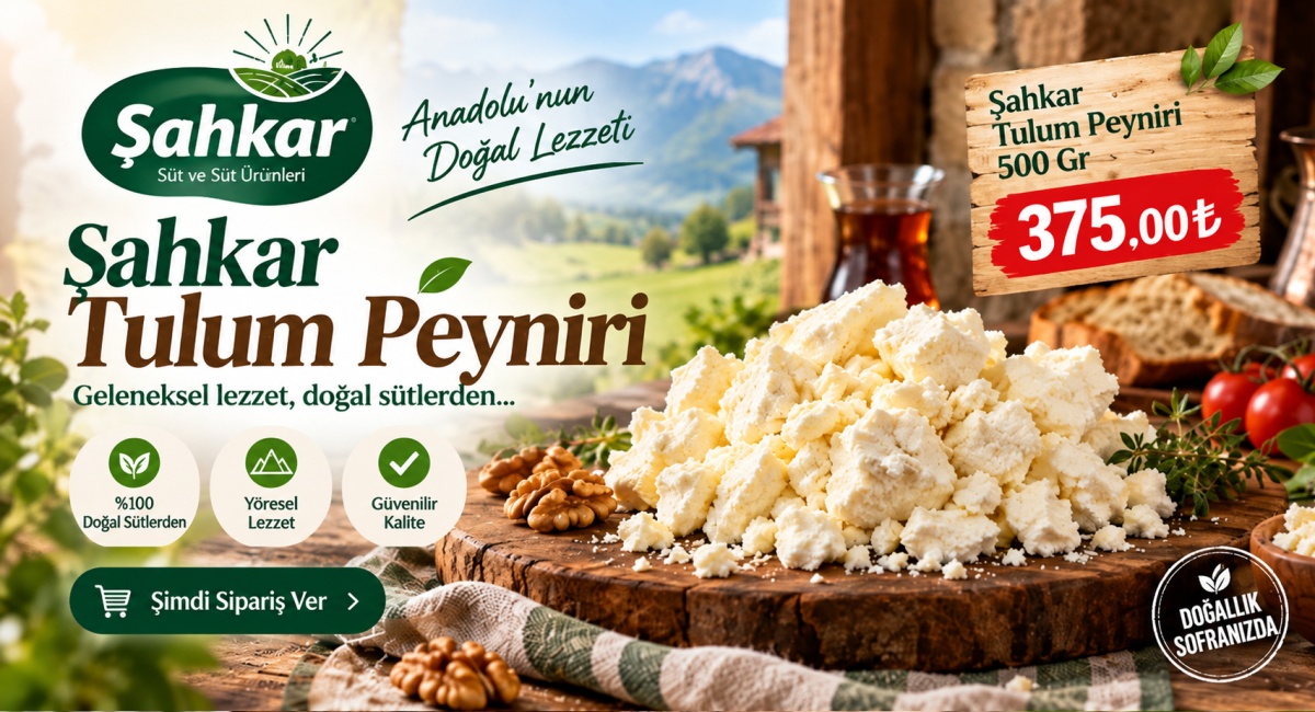 Şahkar Tulum Peyniri