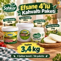 Şahkar Efsane 4’lü Kahvaltı Paketi