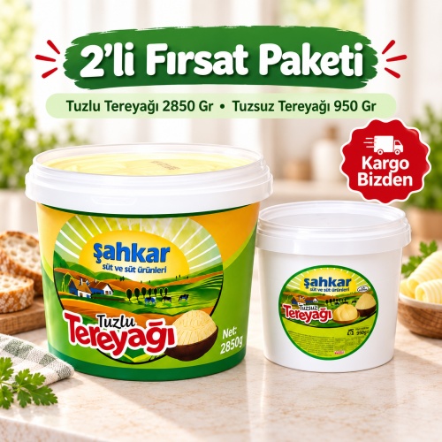 Şahkar 2’li Tereyağı Fırsat Paketi