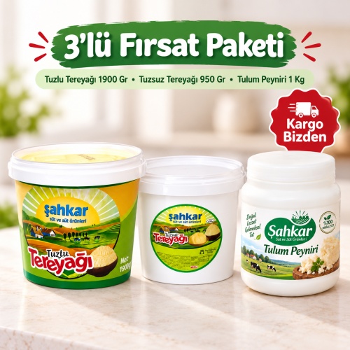 Şahkar 3'lü Fırsat Paketi