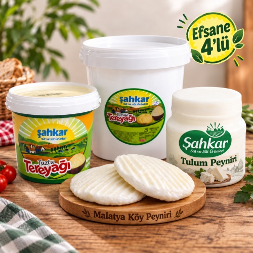 Şahkar Efsane 4’lü Kahvaltı Paketi