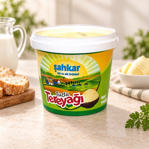 Şahkar Tuzlu Tereyağı 1900 Gr